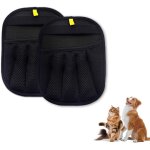 Gant toilettage animal - 2 pi�ces, gant toilettage animal mesh - anti - poil / r�utilisable
