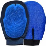 Gant de toilettage pour chien et chat, gant message brosse pour un bain pilateur en caoutchouc grooming ...