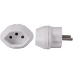 Adaptateur prise suisse vers france - 7341 - gao Adaptateur prise suisse vers france - 7341 - gao