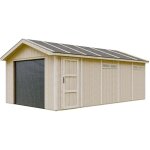 Garage qualit� premium 21 m� - l378xl648 cm - garage pour auto, moto, v�los, machines de jardinage - ...