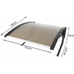 Garage pour robot tondeuse & abri pour robot tondeuse, marron, 1007850cm