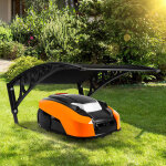 Swanew - garage pour tondeuse à gazon toit de la tondeuse robotisée couverture mower protection solaire ... Swanew - garage pour tondeuse à gazon toit de la tondeuse robotisée couverture mower protection solaire ...