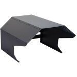 Hhg - garage pour tondeuse 973, toit abri pour tondeuse, mtal 40x59x69cm, anthracite