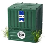 Garantia eco - king composteur 600 l, vert