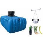 Garantia - graf kit jardin flat confort 3000 l - passage piton