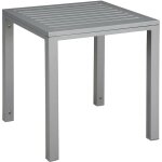Garbar cubic table auxiliaire intérieur, extérieur 50x50 gris Garbar cubic table auxiliaire intérieur, extérieur 50x50 gris