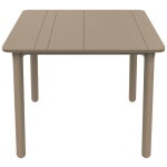 Garbar - noa table carrée intérieure, extérieure 90x90 pied sable - tableau sable Garbar - noa table carrée intérieure, extérieure 90x90 pied sable - tableau sable