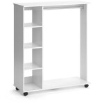 Vestiaire cosmo, blanc, 110 x 129. 4 cm vicco