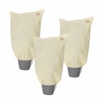 Housse de protection pour plantes pot fleurs fermeture clair jardin rsistant au gel bche de protection ...
