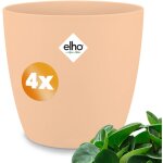 Gardebruk - set de pots de fleurs brussels pche rond pot de fleur 2, 2l bac  fleurs balcon pour jardin ...