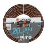 18034 - 20 comfort flex tuyau gris / orange plastique 30 x 30 x 30 cm - gardena