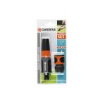 Nécessaire d'arrosage 15mm. lance + raccord aquastop. jet réglable. (18288 - 20) - gardena Nécessaire d'arrosage 15mm. lance + raccord aquastop. jet réglable. (18288 - 20) - gardena