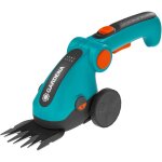 Gardena kit cisaille � gazon comfortcut li + manche t�lescopique et roues. lames aff�t�es avec rev�tment ...