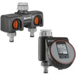Gardena - kit programmateur d'arrosage flex + slecteur 2 circuits. irrigation automatique. idal pour ...