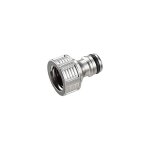 Nez premium 21 mm (g 1 / 2''), pice dtache raccordement au robinet d'eau, argent, 4 x 3 x 3 cm - gardena ...