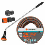Pack arrosage : tuyau high flex 25m Ø19mm + fusil arrosoir grand débit + raccords gardena Pack arrosage : tuyau high flex 25m Ø19mm + fusil arrosoir grand débit + raccords gardena