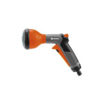 Pistolet multi - applications classic gardena 3 formes de jet d'eau - 18313 - 26