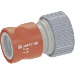 Raccord gardena 02814 - 20 plastique avec syst�me aquastop raccord enfichable, � 19 mm (3 / 4') q017931 ...