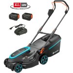 Gardena - tondeuse powermax 37 / 36v power for all. 350 m�. largeur de coupe 37 cm. batterie li - ion. ...