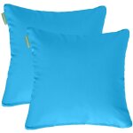 Coussin d'extérieur, coussins carrés 45x45 cm, coussins de chaise résistants à l'eau avec rembourrage ... Coussin d'extérieur, coussins carrés 45x45 cm, coussins de chaise résistants à l'eau avec rembourrage ...