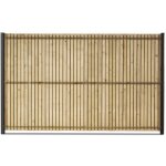 Gardenode - kit occultation lattes bois sapin pour panneau rigide maille 55 h 1m73 l 2m50 ep 8mm