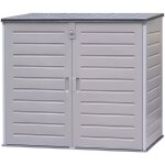 Gardiun - coffre en rsine soften ii - 1. 170 l - 140x82x123 cm - avec amortisseurs