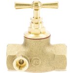 Robinet d'arrt  potence avec purge ff 3 / 4 garis r4223