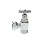 Robinet de chasse �querre 3 / 8'' t�te � potence chrom� garis b01 - rwc - 12c