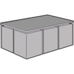 Garland - housse de protection salon de jardin rectangulaire cube