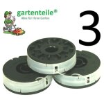 3 x bobine convient pour einhell et 500 / 30 coupe - bordure lectrique ? double fil bobine pour coupe ...