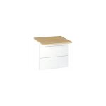 Gautier - banque d'accueil basse droite pour personne  mobilit rduite l 80 x h 74 cm - sunday - chne ...