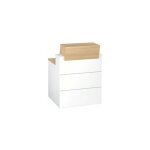 Gautier - banque d'accueil haute droite l 80 x h 110 cm - sunday - chne clair