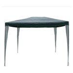 Lifeingarden - gazebo macon avec structure en acier peint et toile polye'thyle'ne verte 2x3 m pour jardin ...
