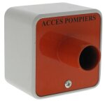 Geba - contacteur  cl triangle pour accs pompier diamtre 11