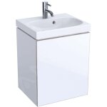 Geberit - acanto - meuble sous lave - mains 450 mm, blanc poli 500. 608. 01. 2