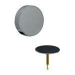 Geberit accessoires - kit de finition pour vidage de baignoire, avec commande rotative, d52, chrome brillant ...