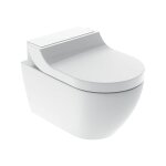 Wc suspendu geberit aquaclean tuma comfort ? cuvette sans bride ? douchette whirlspray ? s�chage � air ...