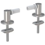 Geberit - charnires pour abattant de wc, fixation par le dessus