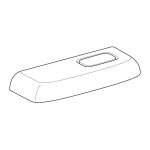 Geberit - couvercle en plastique adapt au rservoir renova nr. 1 blanc