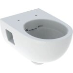 Geberit - cuvette wc suspendu  fond creux renova semi - carn et sans bride