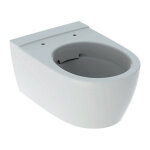 Geberit - cuvette wc suspendu icon, carne, rimfree, 53cm, blanc
