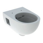 Geberit - cuvette wc suspendu renova, semi - carne, rimfree, 53cm, blanc