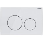 Delta20 plaque de dclenchement double touche, blanc alpin (115. 127. 11. 1) - geberit