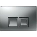 Delta 35 plaque de d�clenchement 115135465 chrom� mat, pour double chasse - geberit