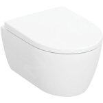 Geberit - icon, set pour wc suspendu, rimfree, si�ge de wc inclus,