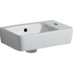 Geberit - lave - mains renova compact trou de robinetterie � droite - 15x40x25cm