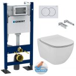 Pack autoportant bati - support geberit duofix + wc sans bride ideal standard tesi