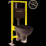 Pack bti - support - autoportant - duofix pour wc suspendu gain de place rimfree 112 cm - idal pour ...