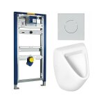 Geberit - pack complet bâti support urinoir et urinoir eurovit Geberit - pack complet bâti support urinoir et urinoir eurovit