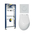 Geberit - pack complet bâti support urinoir et urinoir nuvola Geberit - pack complet bâti support urinoir et urinoir nuvola